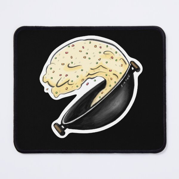 Item preview, Fried Rice in Wok - Sik Fan designed and sold by Cantoware.