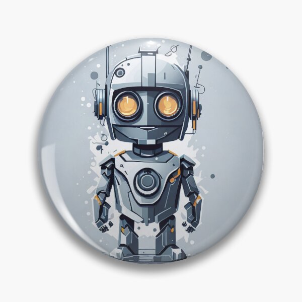 Item preview, "Cute Robot: An Adorable Mechanical Marvel designed and sold by SmahiCreations.