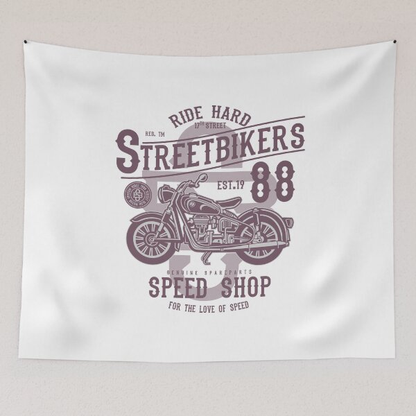 Item preview, Ride Hard - Streetbikers - Est. 1988 - Speed Shop - For The Love Of Speed designed and sold by flipper42.