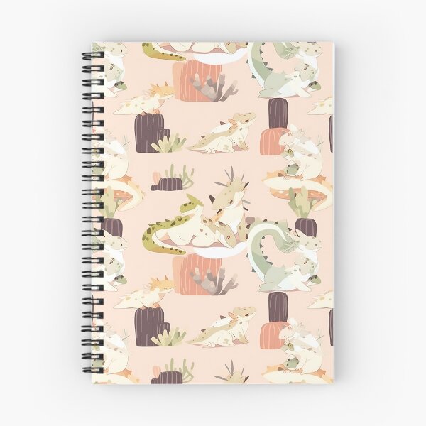 Item preview, Cartoon Bearded Dragons Basking Amid Simple  designed and sold by jaroenchai.