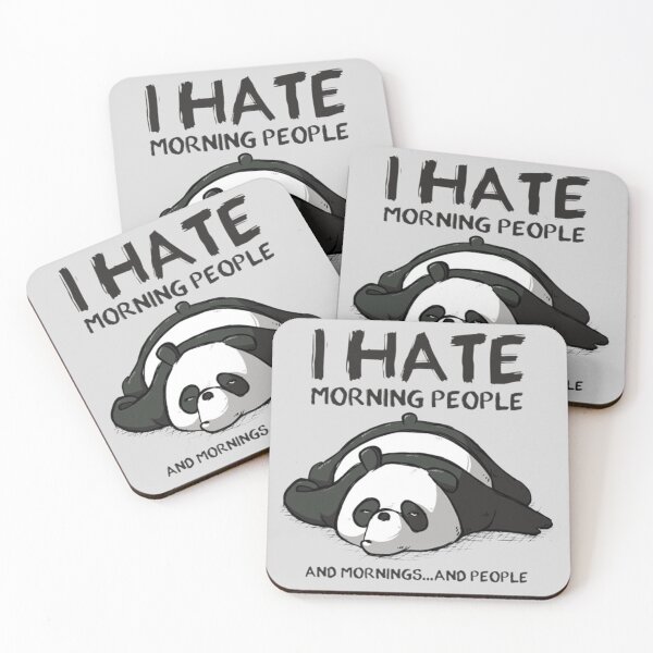 Item preview, I Hate Morning People  designed and sold by DreamDestiny.