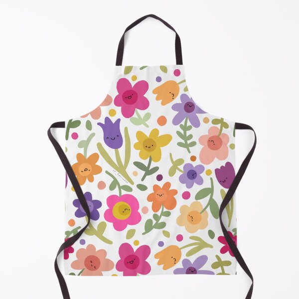Item preview, Happy flowers pattern designed and sold by lefacciotte.