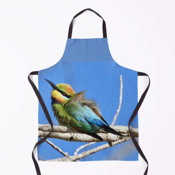 Item preview, Rainbow Bee-eater all ruffled up designed and sold by Mark Grimsley.