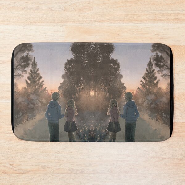 Item preview, Two teenagers talking in twilight, staying out as long as they can before their parents would look for them designed and sold by tshuki.