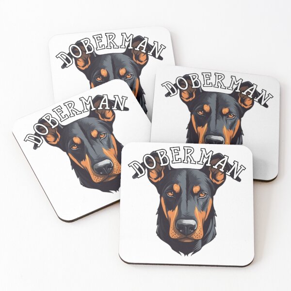 Item preview, natural ear Doberman designed and sold by Tee Studio.
