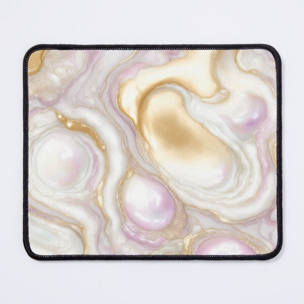 Item preview, Swirly gold and pink ink flow designed and sold by ArtyBuys.