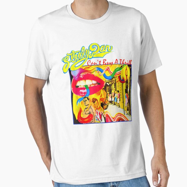Vista previa del artículo con la obra «Retro Steely Distressed Arts Dan Rock Music para Fan Classic», diseñado y vendido por FrankOkuneva.