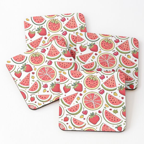 Item preview, watermelon slices and strawberries designed and sold by lovershirts.