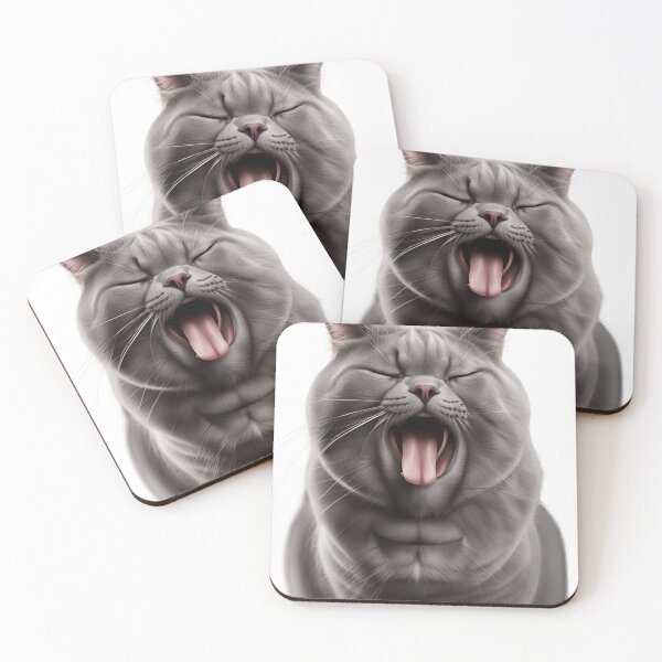 Item preview, Cat Coughing Meme designed and sold by Aryabek.