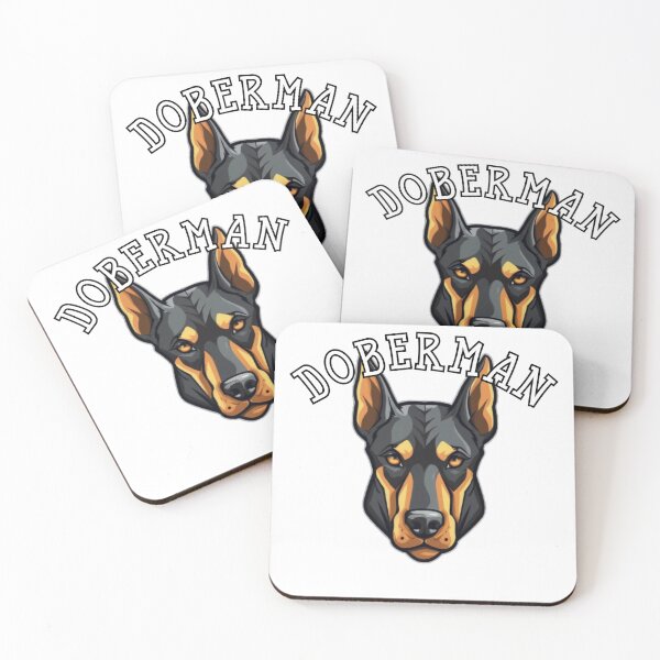 Item preview, natural ear Doberman designed and sold by Tee Studio.