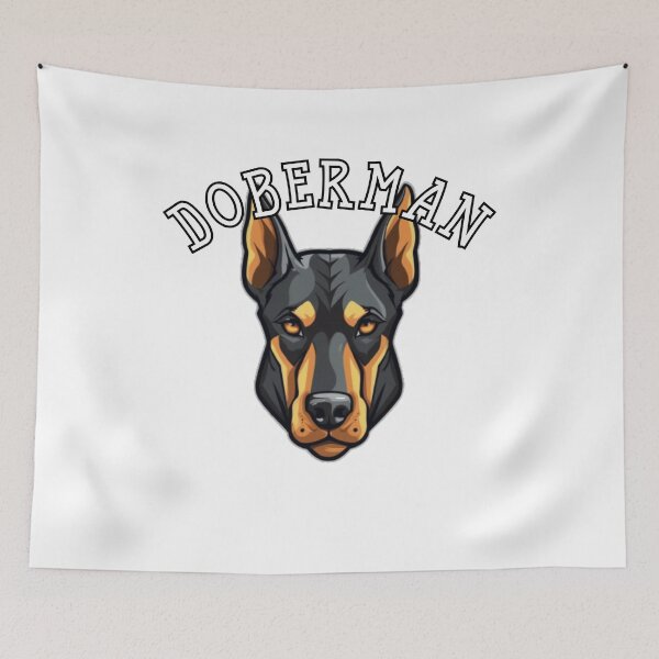 Item preview, natural ear Doberman designed and sold by Tee Studio.