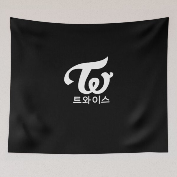 Item preview, Twice Kpop logo Hangul designed and sold by CharlesRobi.