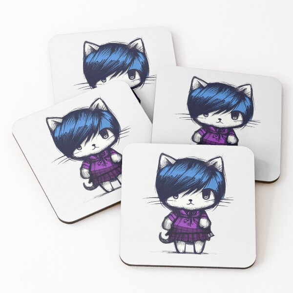 Item preview, Emo Kitty designed and sold by FunnehGacha.