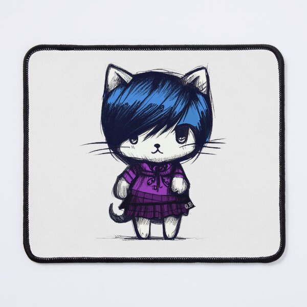 Item preview, Emo Kitty designed and sold by FunnehGacha.