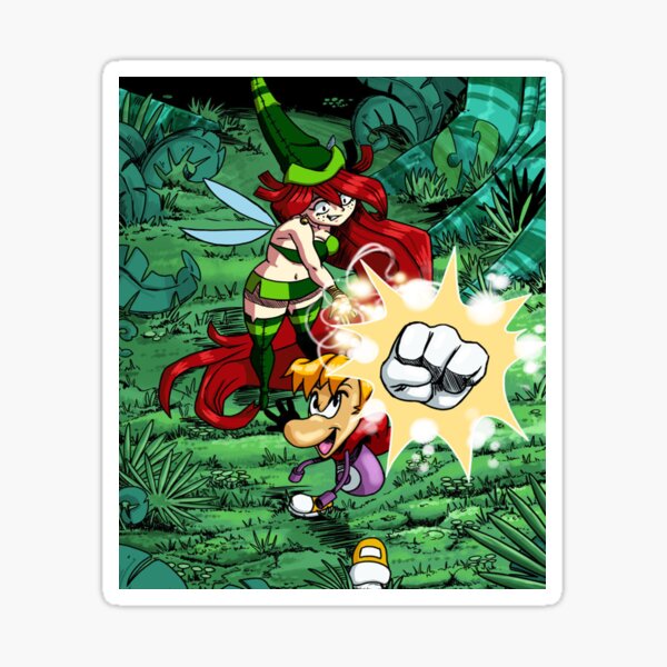 Rayman Legends Origins Adventures Great Escape Sticker for Sale by Zphal