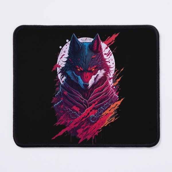 Item preview, Shadow Wolf Sticker designed and sold by ROKANDESIGNART.