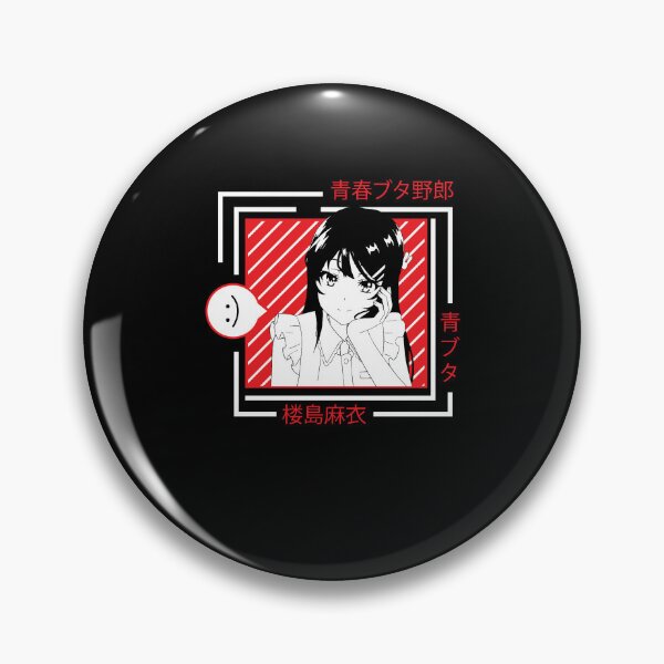 Item preview, ánímé Máí Sákurájímá Jápánésé Ráscál Dóés Nót Dréám óf Bunny Gírl Sénpáí Mángá áóbutá ánímé Sénpáí Wáífu Káwáíí Custómízéd designed and sold by ChicArtRaymond.