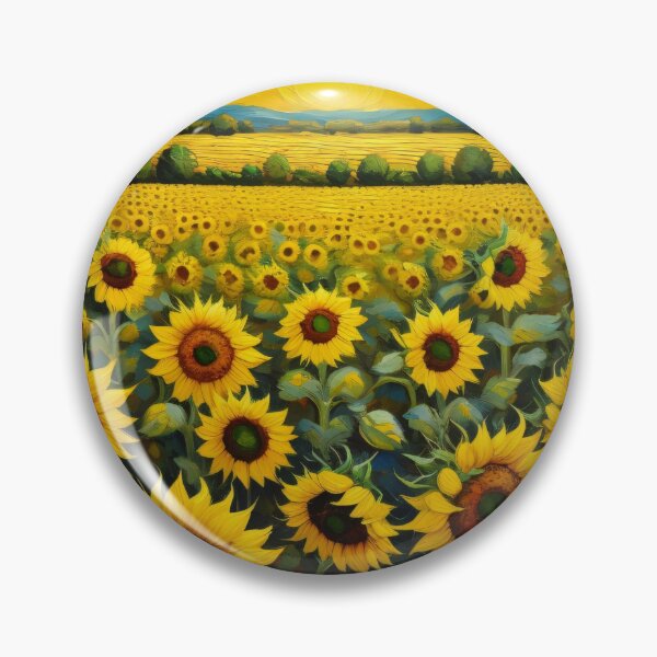 Item preview, Field of sunflowers  designed and sold by lovershirts.