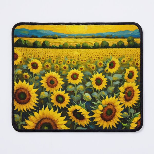 Item preview, Field of sunflowers designed and sold by lovershirts.