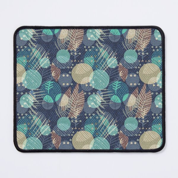 Item preview, Leaves geometric mix brown designed and sold by Alessandro Remo Mazzoni Remotextiles.