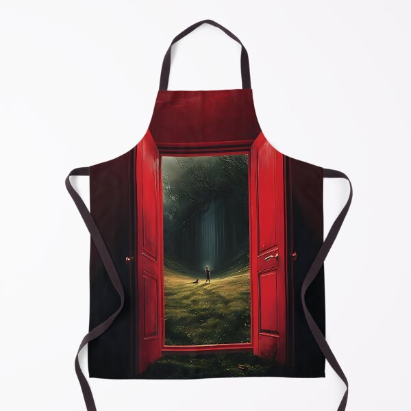 Item preview, Picture "The Red Door" in the style of an oil painting designed and sold by Pflugart.