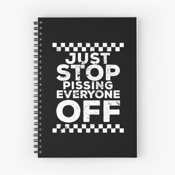 Item preview, Just Stop Pissing Everyone Off Grunge Retro designed and sold by Designer-Girl.