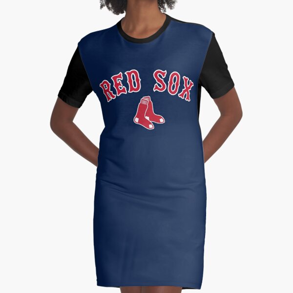 Boston Red Sox Touch Women's Cascade T-Shirt Dress - Navy