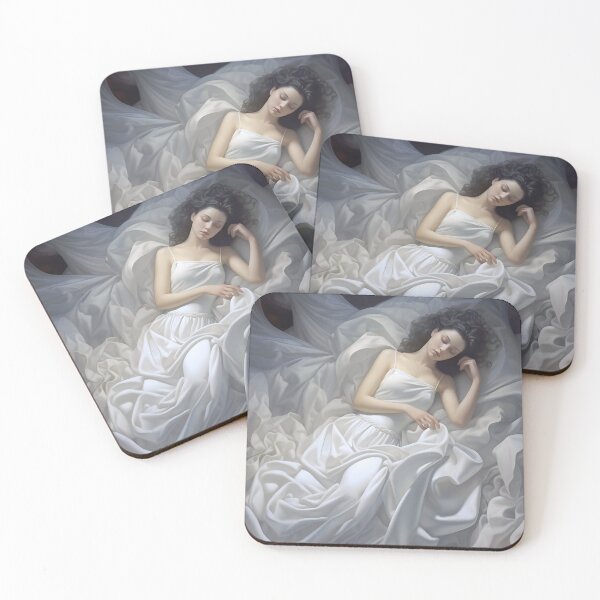 Item preview, Picture "White Satin" in the style of an oil painting designed and sold by Pflugart.