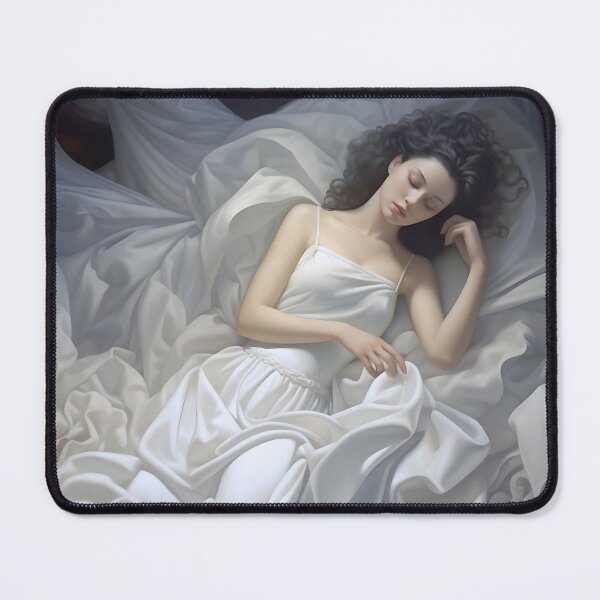 Item preview, Picture "White Satin" in the style of an oil painting designed and sold by Pflugart.