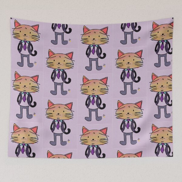 Item preview, cat and tie designed and sold by DejanVuk.