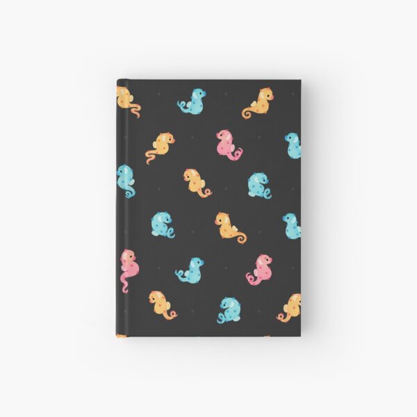Pygmy seahorses - dark Hardcover Journal