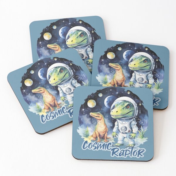 Item preview, Cosmic Raptor designed and sold by Bonkers Orangutan.