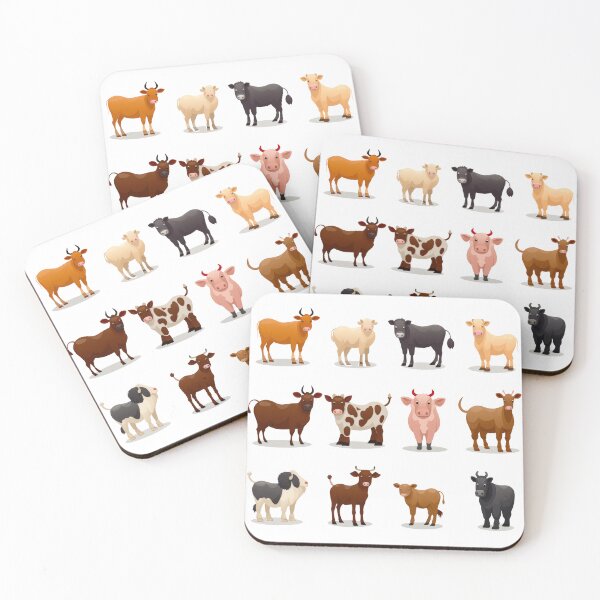 Item preview, Cows Farm Animals designed and sold by lordyswiss.