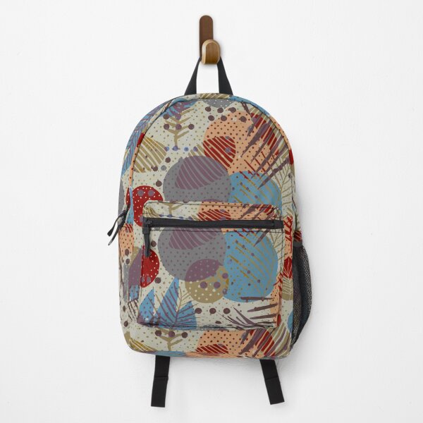 Item preview, Leaves geometric mix designed and sold by Alessandro Remo Mazzoni Remotextiles.