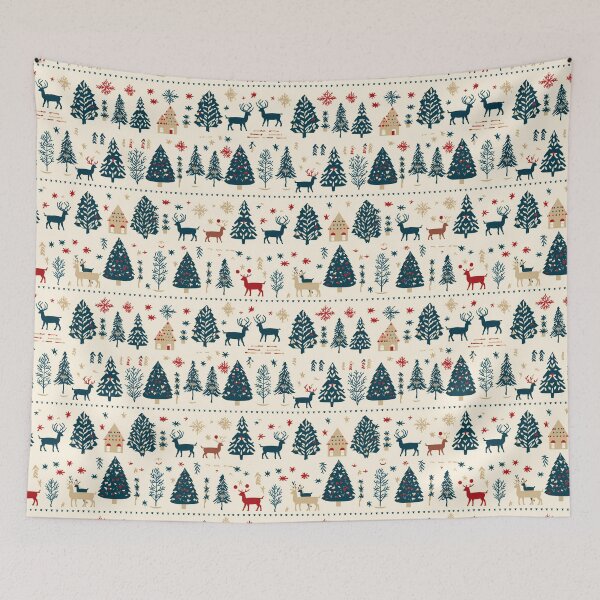Item preview, Hygge Christmas Jumper Knitting Pattern - Nordic Fair Isle Pattern  designed and sold by Oh Halo Berry.