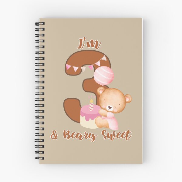 Item preview, Bear Theme Birthday Party - Third Birthday Kids Party - Three Years Old Birthday Gift Ideas designed and sold by GlazifiedArts.