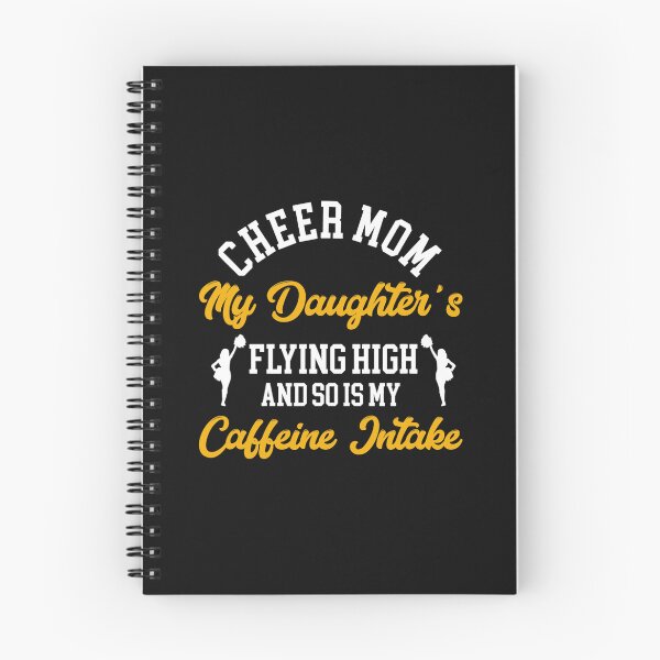 Item preview, Cheer Mom Cheerleading Daughters Flying High So My Caffeine designed and sold by TusharGanesh.
