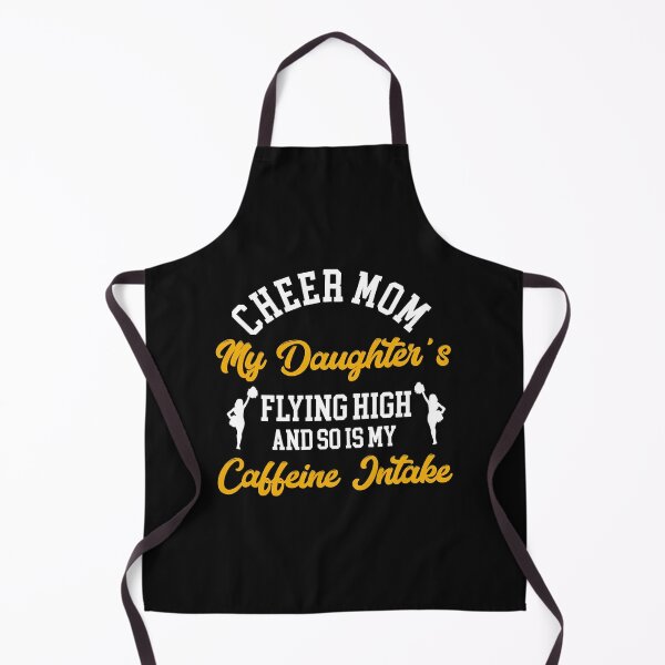 Item preview, Cheer Mom Cheerleading Daughters Flying High So My Caffeine designed and sold by TusharGanesh.