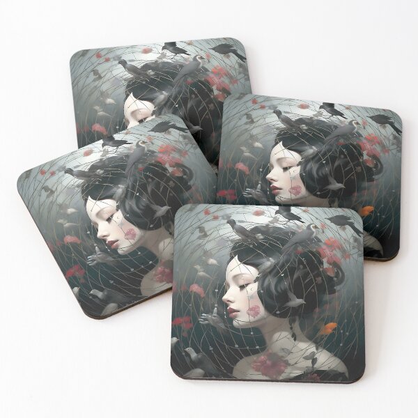 Item preview, Picture "Bird Net" in the style of an oil painting designed and sold by Pflugart.