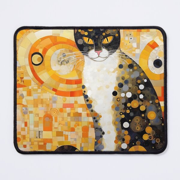Item preview, Gustav Klimt Cat Style designed and sold by Yana Grech.