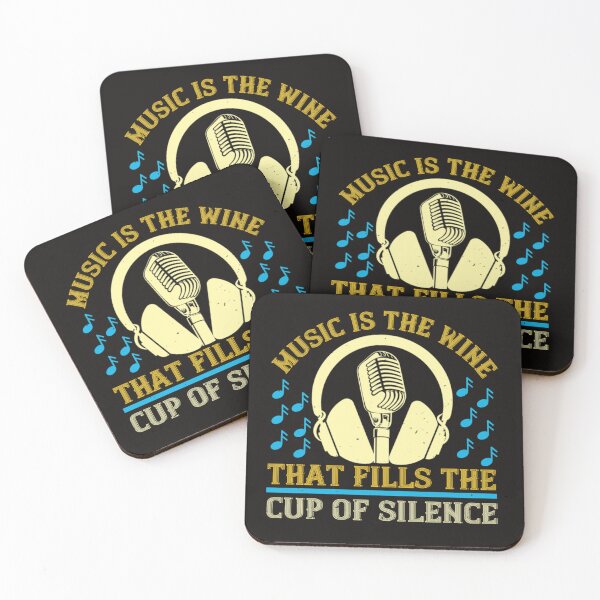 Item preview, Music is the wine that fills the cup of silence   designed and sold by SamsonMraz.