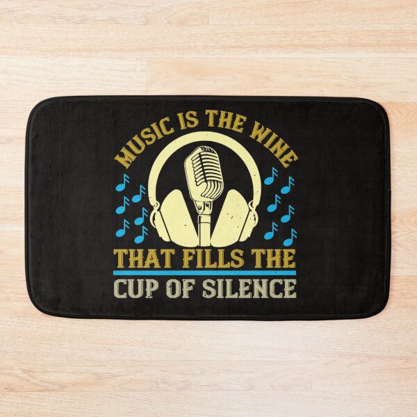 Item preview, Music is the wine that fills the cup of silence   designed and sold by SamsonMraz.