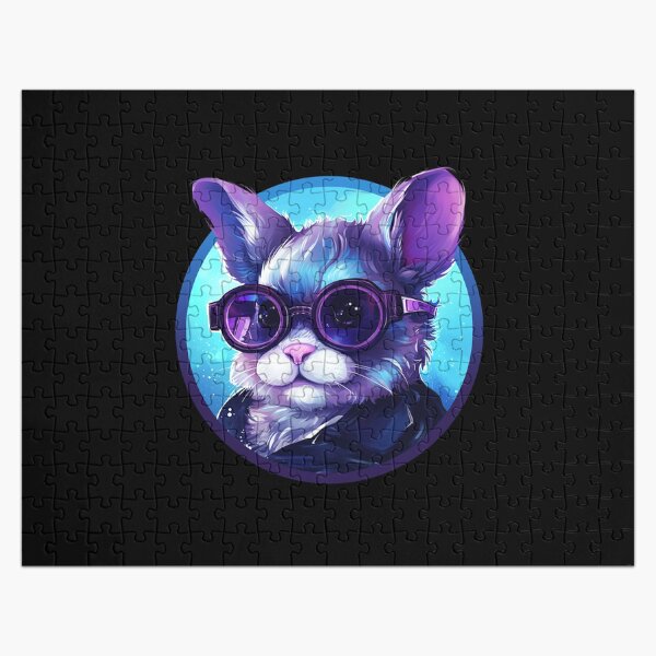 Artikel-Vorschau von Katze in cooler Brille, designt und verkauft von Selfion.