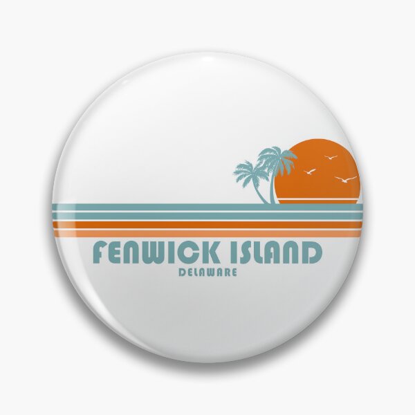 Item preview, Fenwick Island Delaware Sun Palm Trees designed and sold by Esskay Designs.