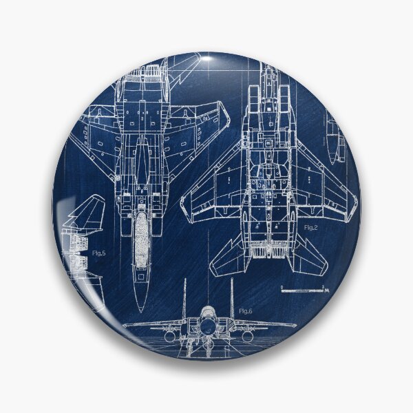Item preview, F 15 Eagle Blueprint  designed and sold by OldschoolCrew.