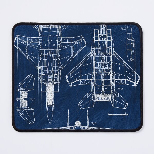 Item preview, F 15 Eagle Blueprint  designed and sold by OldschoolCrew.