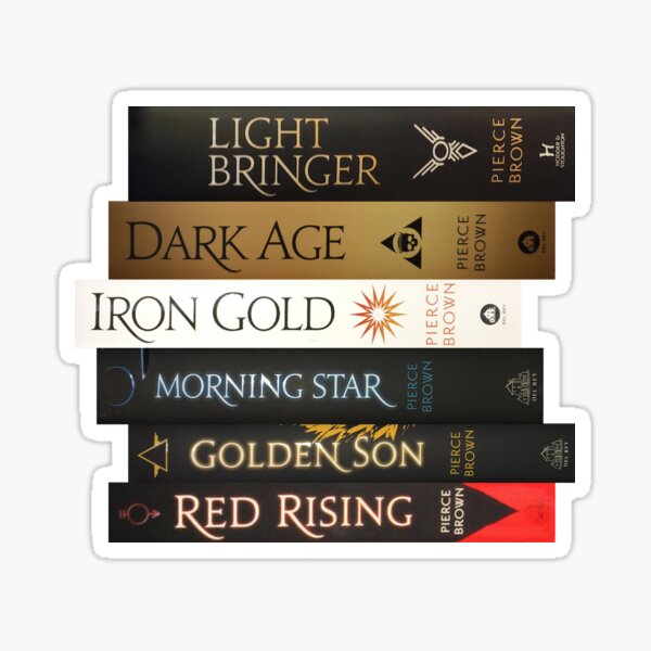 Item preview, Red rising book stack designed and sold by ksdc90.