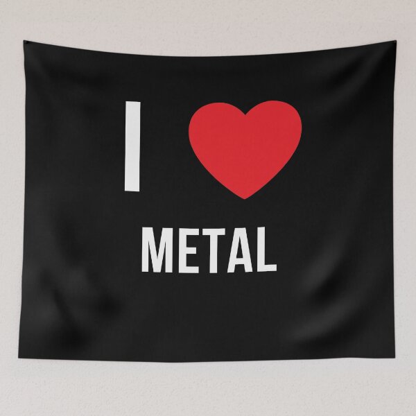 Item preview, I ♥️ Metal designed and sold by TheILoveShop ❤️.