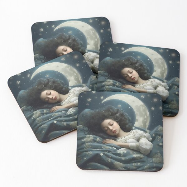 Item preview, Picture "Slumbering Angel" in the style of an oil painting designed and sold by Pflugart.