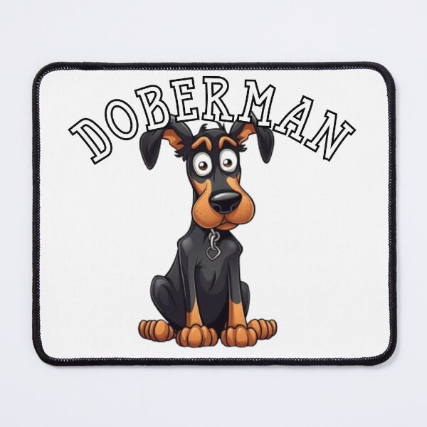 Item preview, natural ear Doberman designed and sold by Tee Studio.
